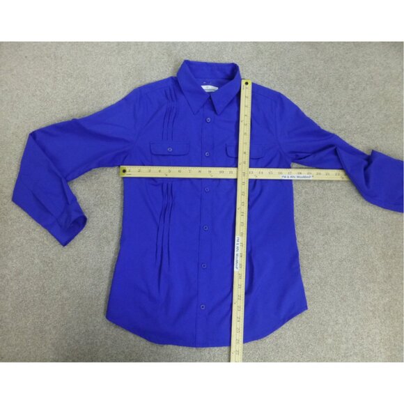 Columbia Omni-Shade Sun Protection Long Sleeve, Button Up Top - Picture 11 of 13